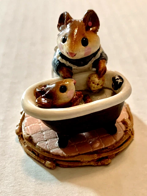 Wee Forest Folk Mom and Squeaky Clean ~ Repaired