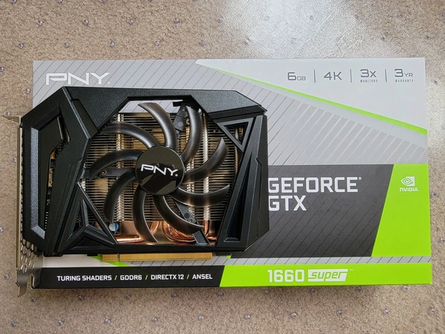 Pny geforce gtx sales 1660 super 6gb gddr6