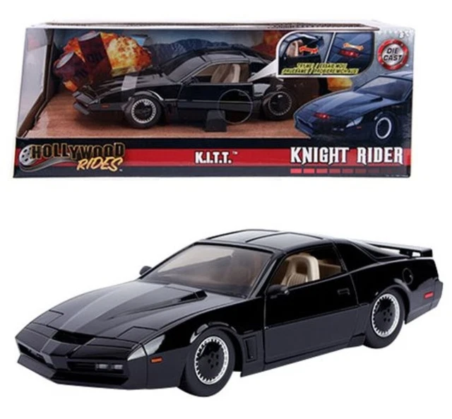 MODELLINO KNIGHT RIDER KITT 1982 Pontiac Metals Die cast 1:24 scale ...