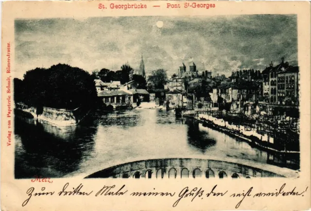 CPA AK METZ - St-Georgbrucks - Pont St-Georges (455074)