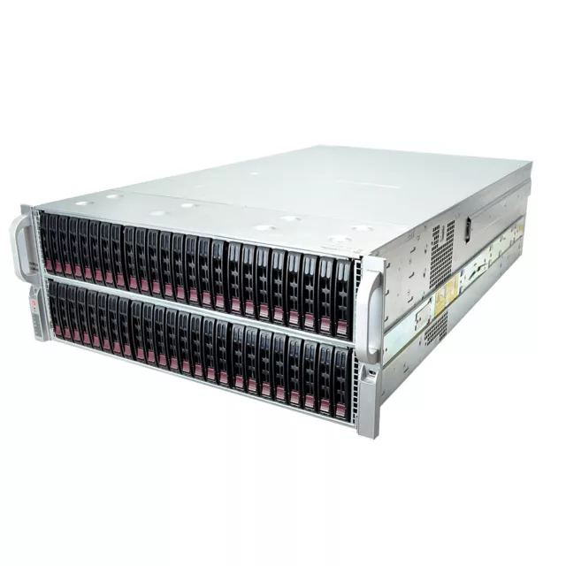 Server Supermicro CSE-417 72x Bay 2,5" 2x1400W X9DR3-LN4F+ E5-2609v2