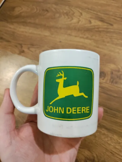 Vintage John Deere Coffee Mug Cup by Gibson Official Licensed Classic 12oz