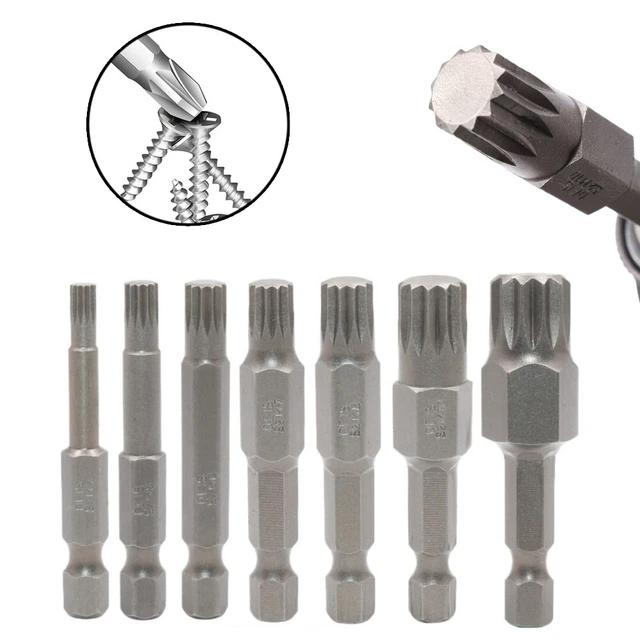 8 point shop star screwdriver bit