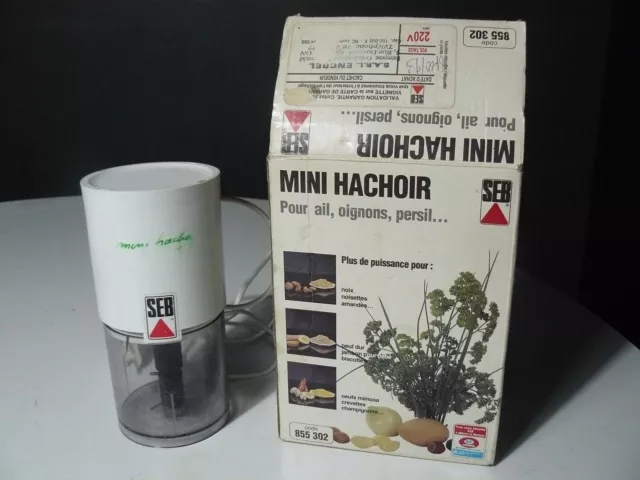 Mini Hachoir Seb En Boite Blanc Vintage