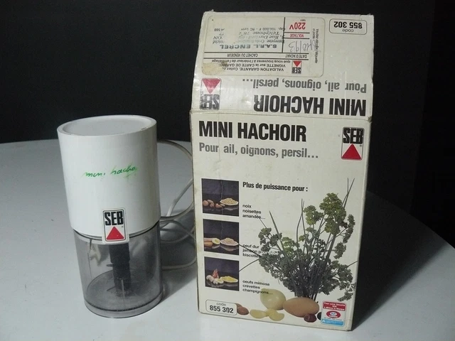 SEB MINI HACHOIR : ROBOT MINI HACHOIR ELECTRIQUE (PETIT