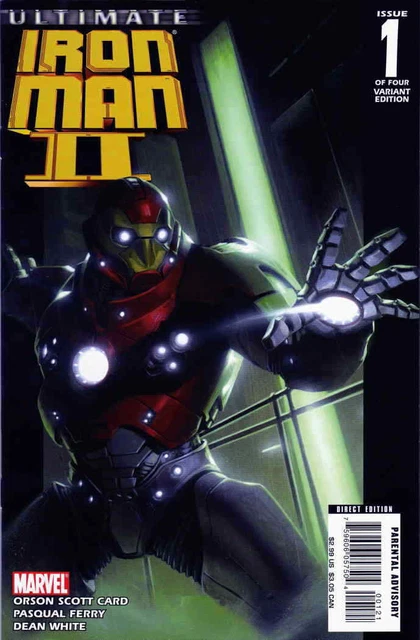 Ultimate Iron Man II #1A VF; Marvel | Orson Scott Card - we combine shipping