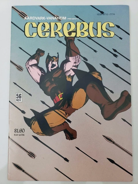 Cerebus #56 (1983) Aardvark-Vanaheim Comics 3Rd Full Wolveroach Appearance!