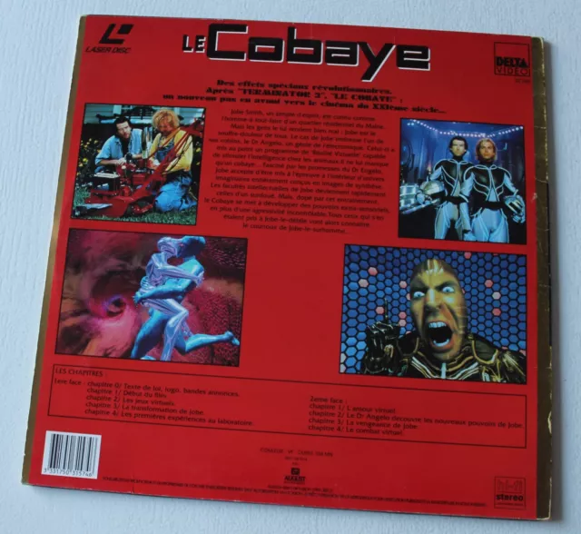 Le Cobaye - (Stephen King) - Pierce Brosman ,  laserdisc - video laser 2