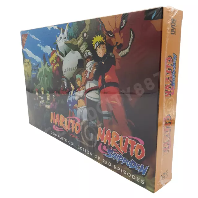 Anime DVD Naruto Shippuden Episode 1-500 Complete English Dub + FREE DVD  FedEx