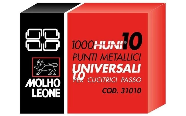 Punti Metallici Molho Leone - Confezione Da 10.000 Pezzi Per Cucitrici Universali 📎 - Foto 2