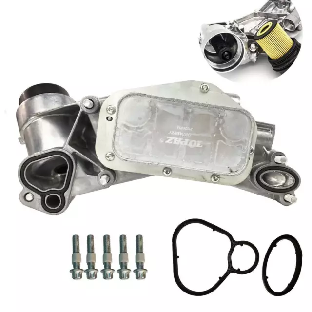 Engine Oil Cooler W/ Oil Filter Assembly For Chevrolet Cruze Aveo 93186324