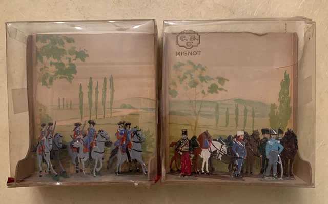 Petits soldats CBG Mignot etain à peindre
