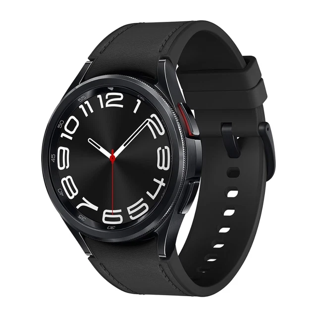 SAMSUNG GALAXY WATCH6 Classic Stainless Steel 47MM WiFi Black Pristine ...