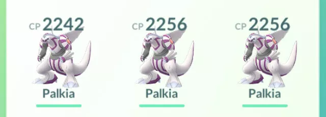 Shiny Palkia Pokemon Trade Go LV20 Registered / 30 Day Trading Stardust  Pokémon