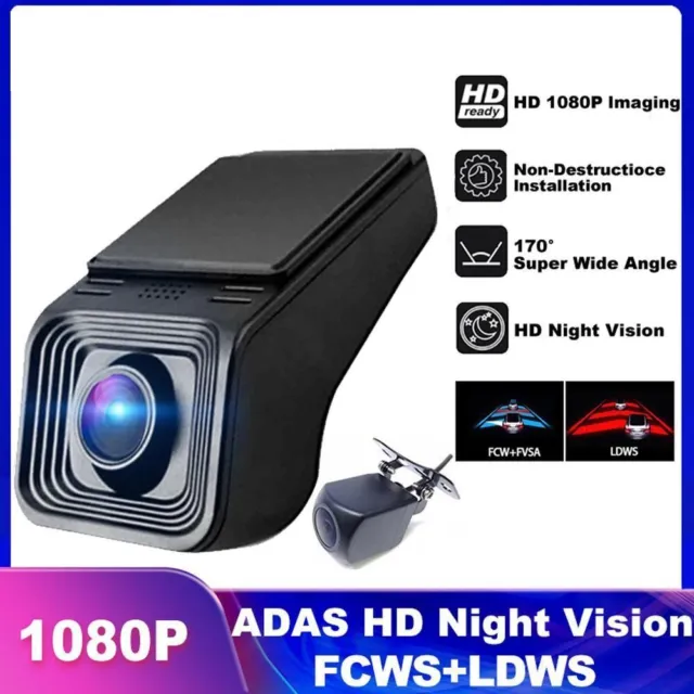 ADAS Autoradio-Navigation Full HD 1080P USB-Fahr recorder Auto DVR Dash Cam