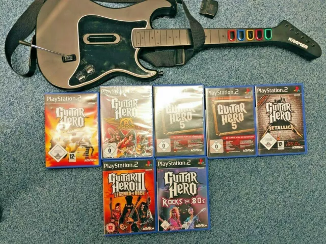 PS2 - Playstation 2 - Guitar Hero  Legends of Rock - Les Paul Gitarre