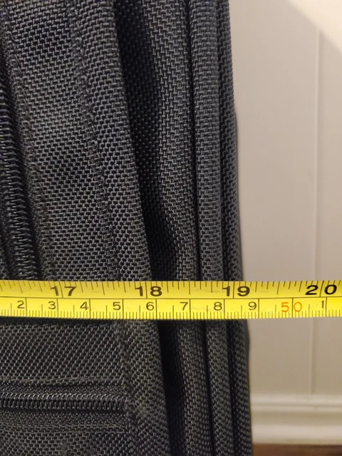TUMI Alpha Black Expandable Wheeled Medium Trip 26" Suitcase 2283D3 Luggage 11