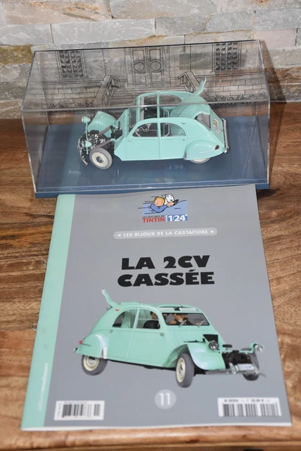 Voiture Tintin 1/24 - Jaguar Des Ravisseurs - Neuve Sous Blister Avec Livret