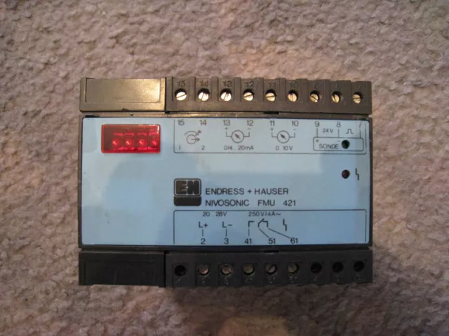 Endress+Hauser FMU 421 NIVOSONIC misuratore