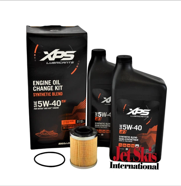 Sea Doo Spark Rotax 900 ACE XPS Engine Oil Change Kit with Filter Seadoo 9779250