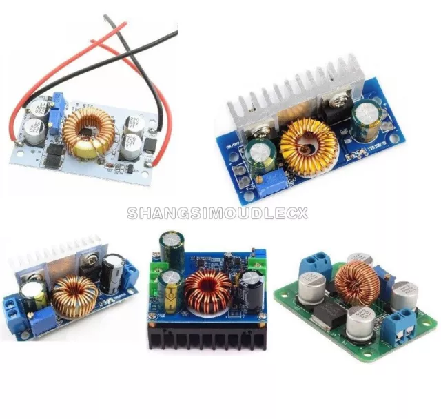 DC-DC Boost Board Converter 5A 6A 8A 10A 15A Step Up Power Supply Charger Module