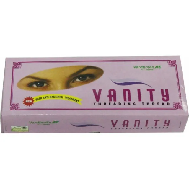 Vanity Ceja Hilo Algodón 1.BOX 10 Rollos de la India 2