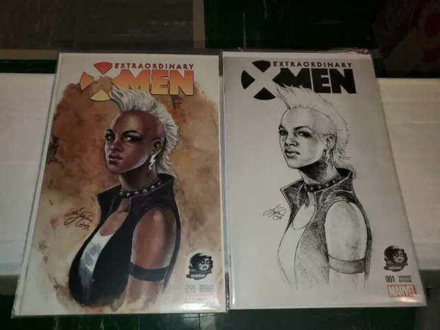 Extraordinary X-Men #1 (2016) Marvel Phantom Variant High Grade Exclusive NM NM+