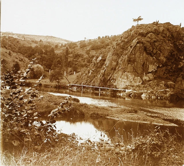 Paysage France Photo Stereo PL58L10n5 Plaque de verre c1920