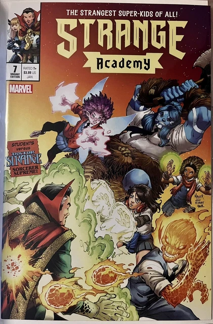 Strange Academy 7 Todd Nauck Exclusive Trade Variant Nm+ Marvel Comics