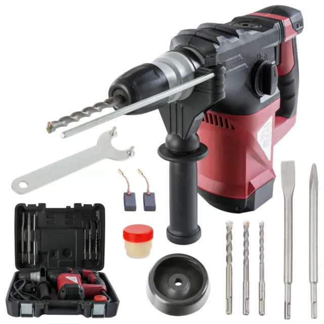 granja Creación Reprimir AREBOS 3 EN 1 Martillo Taladro perforador Taladro de percusión 1500 W  Accesorios EUR 76,70 - PicClick ES
