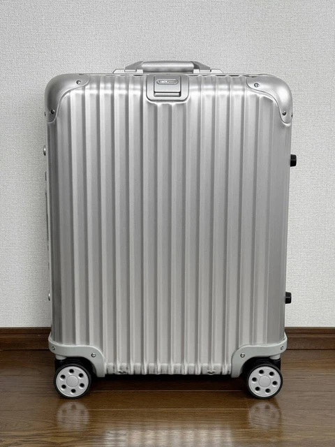 RIMOWA TOPAS ORIGINAL Essential Cabin Plus Trunk 45L Silver 4