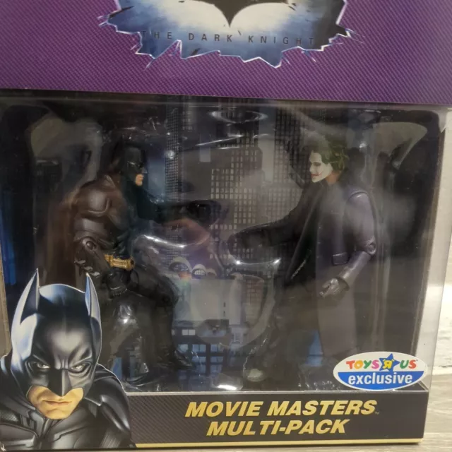 The Dark Knight Movie Masters Batman Vs The Joker Toys R Us Exclusive Mattel
