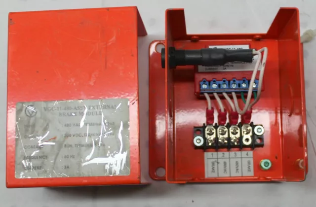 Vgc-11-480 3 Phase Brake Module For Van Der Graff Drum Motor