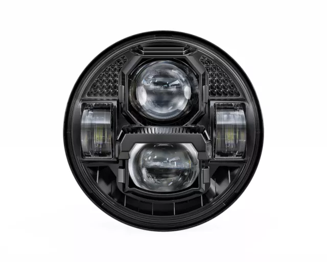 Faro LED E24 número E 5,75 pulgadas 84W Hi/Lo Beam para Harley Indian Triumph