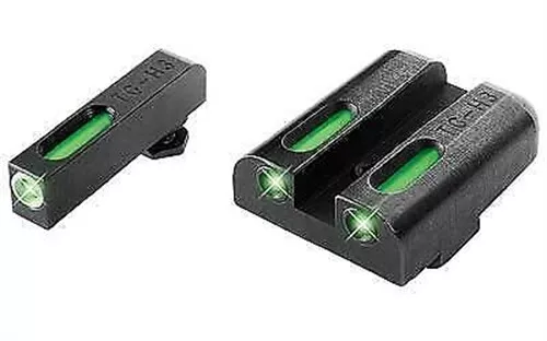 Truglo Brite Site TFX Tritium/Fiber Optic Handgun Sight Glock Black TG13GL2A