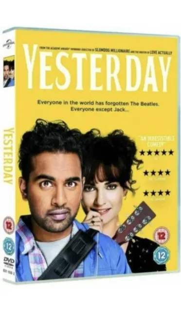 Yesterday DVD (2019) Brand New Sealed