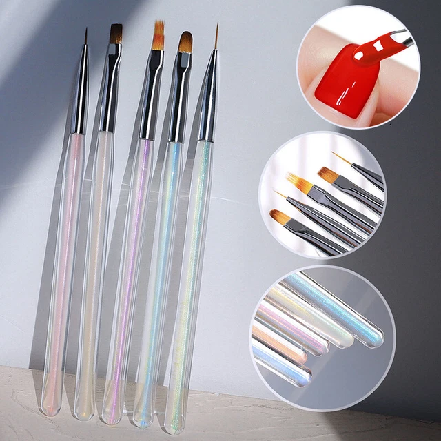 Nagel Schnitzen Zeichnung Nagel Linie Pinsel Uv Gel Pinsel Set Farbverlauf C8