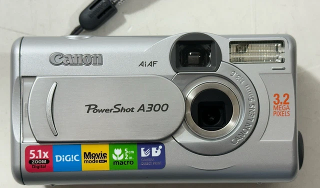 CANON POWER SHOT A300 PC1045 Compact Digital Camera – FOR