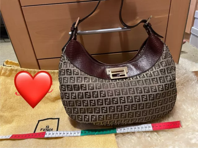 Fendi Monogramm Schulter Tasche