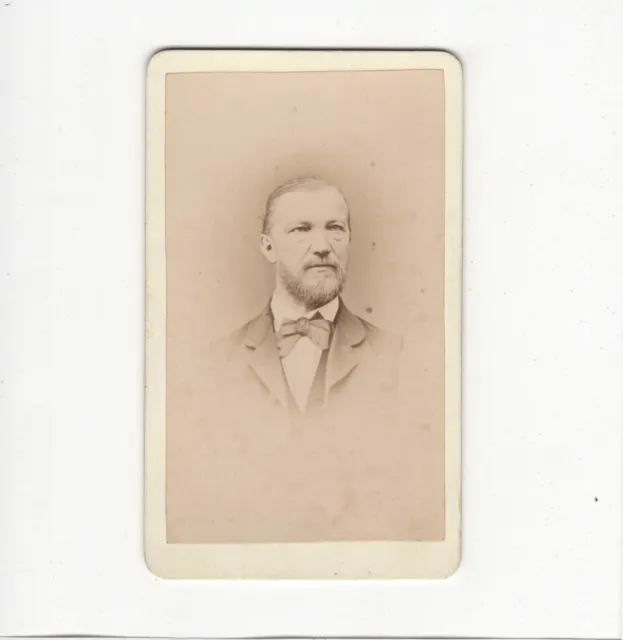 F. Filser CDV Foto Herrenportrait - Kaufbeuren 1870er