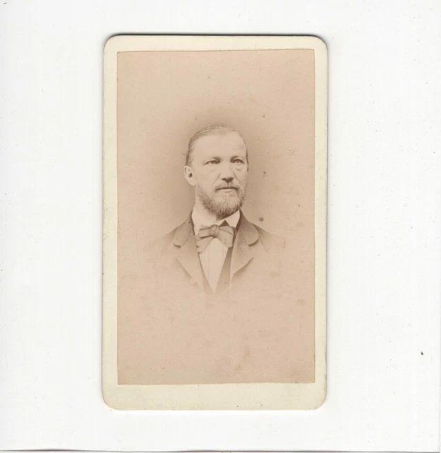 F. Filser CDV Foto Herrenportrait - Kaufbeuren 1870er