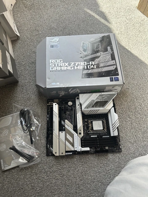 ASUS ROG STRIX Z790-A Gaming WiFi D4 LGA 1700 ATX Intel Motherboard £ ...