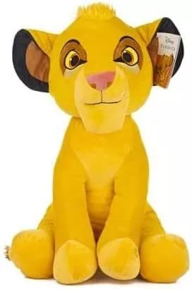 Peluche con Suono - DISNEY ANIMAL FRIENDS - SIMBA RE LEONE - 30 cm