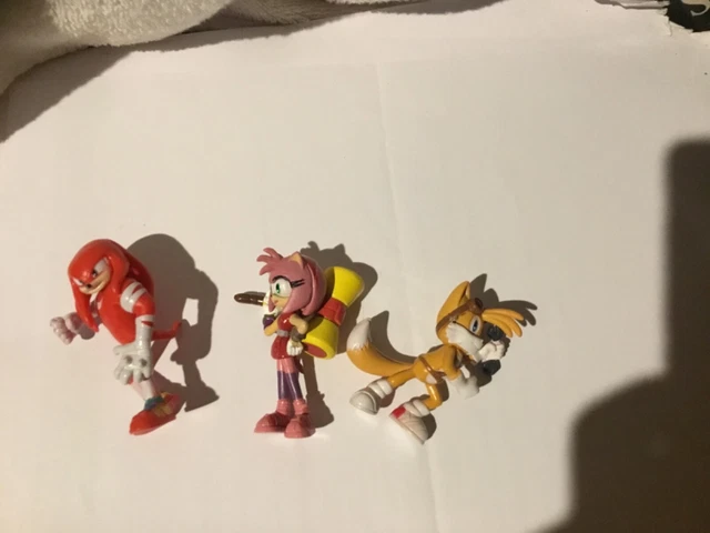 Rose Tails KNUCKLES, AMY ROSE & TAILS NINTENDO/SONIC THE HEDGEHOG FIGURES/TOYS ...