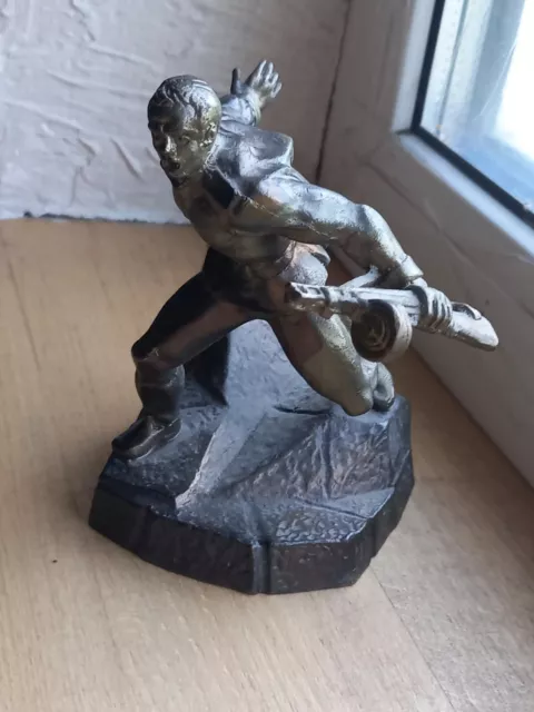 bronze figurine Nimor Nikolaev factory. Attack