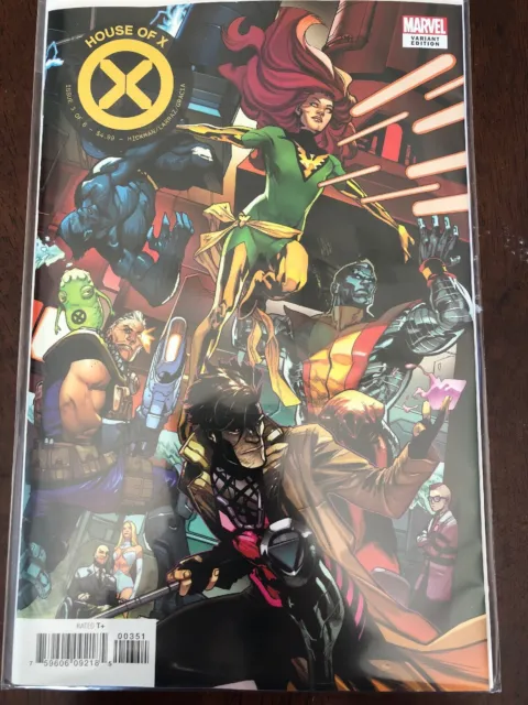House of X #3 Connecting Cover Variant Asrar MARVEL Comics 2019 Hickman X-Men
