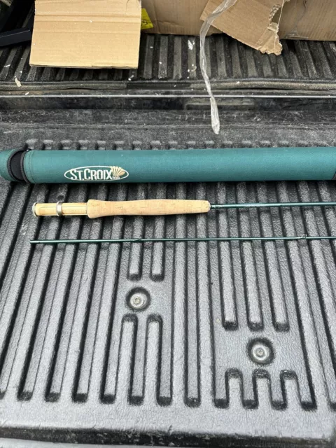 ST. CROIX LEGEND ULTRA FLY ROD UF763 7'6” 3 Wt PERFECT CONDITION