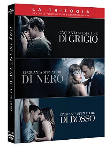 Cinquanta Sfumature : Trilogia (3 DVD) [Import]