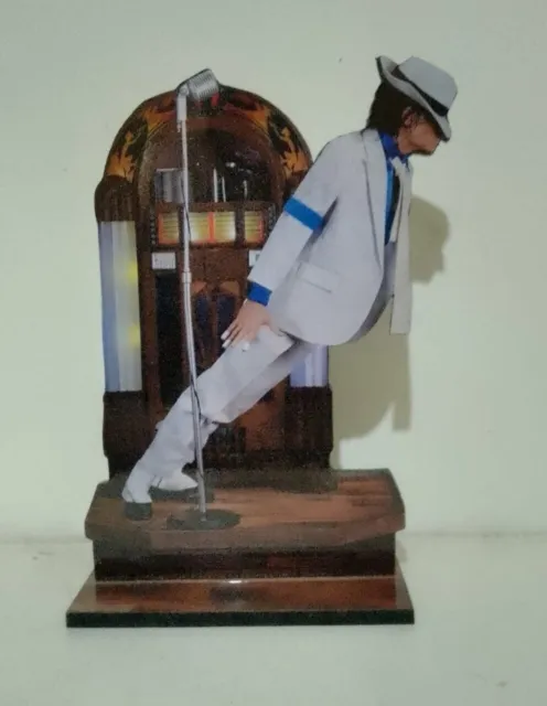 MICHAEL JACKSON Smooth Criminal 8" DISPLAY STANDEE Figure Statue Cutout Toy Doll