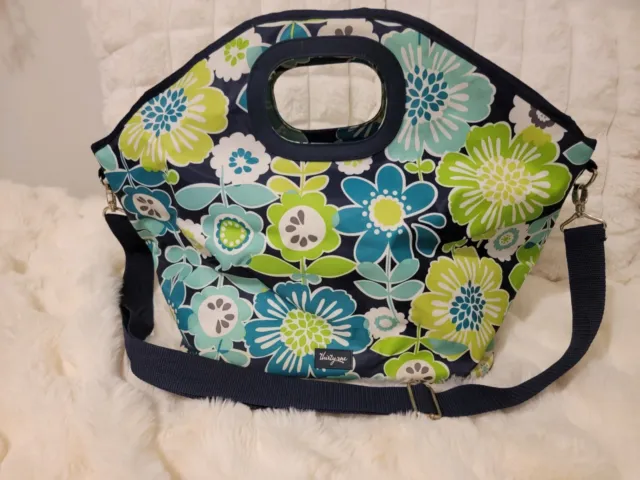 Thirty One Cinch It Up Thermal Insulated Lunch Tote Bag Cooler Bag Picnic  31 Dot